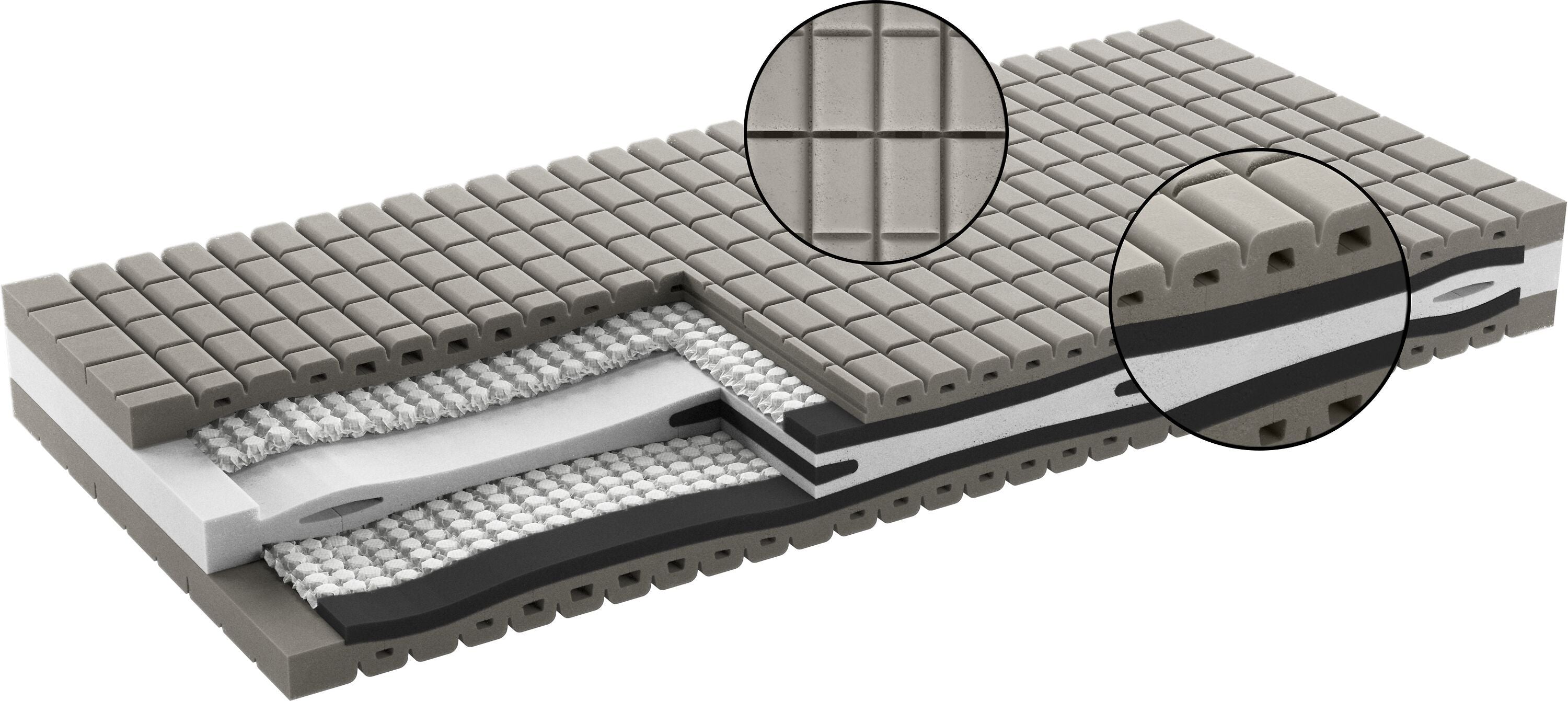 bico SPRINGTOP FLOAT firm Matratze - 200.0 cm x 90.0 cm