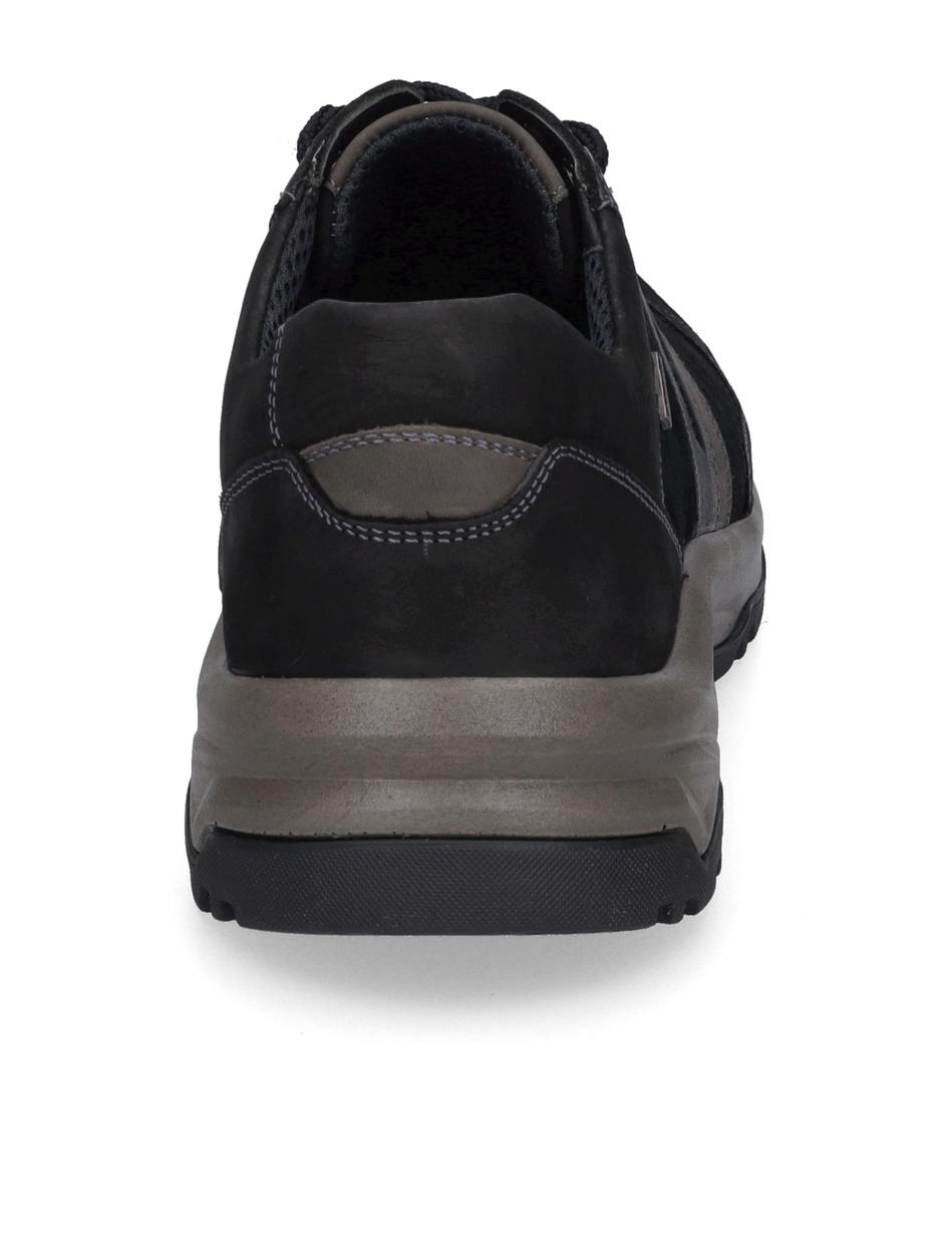 Halbschuh Leroy 56, schwarz-kombi