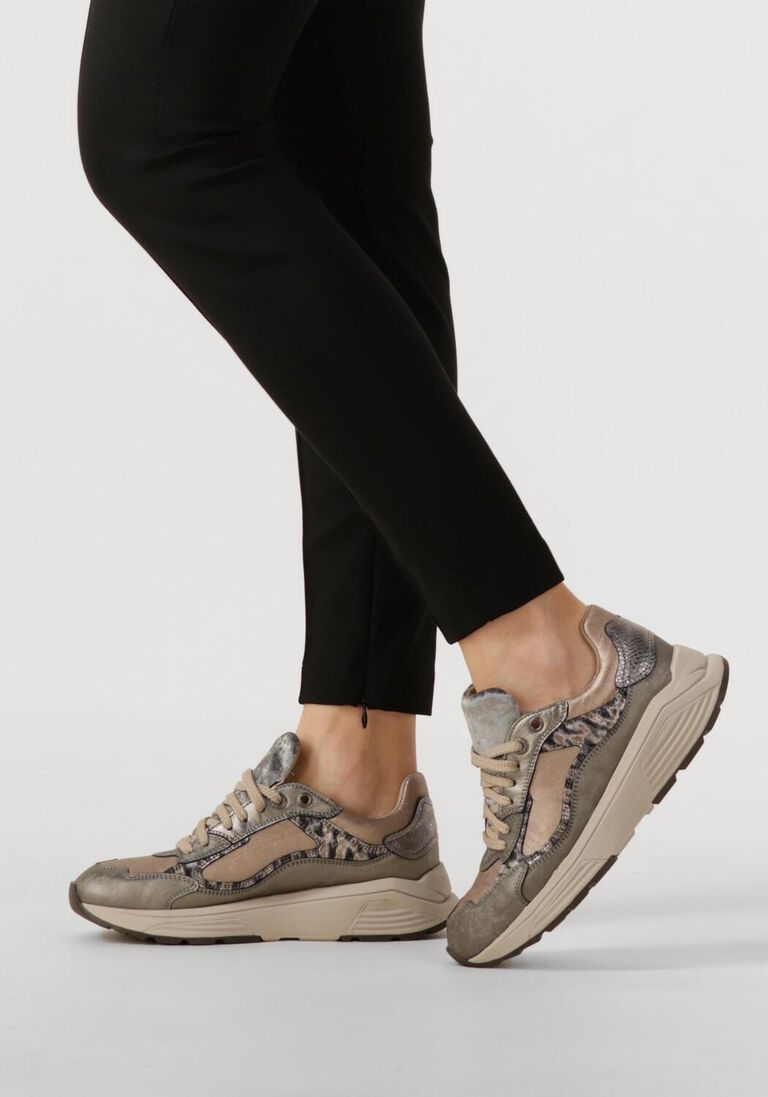 zilverkleurig xsensible lage sneakers milau