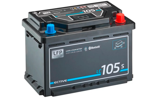Ective LC S LT LiFePO4 Lithium Versorgungsbatterie