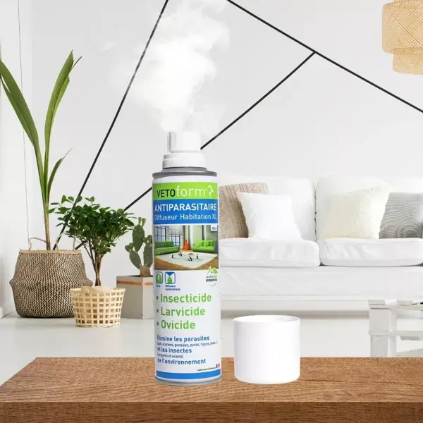 Difusor antiparasitário Vetoform para uso doméstico 250ml