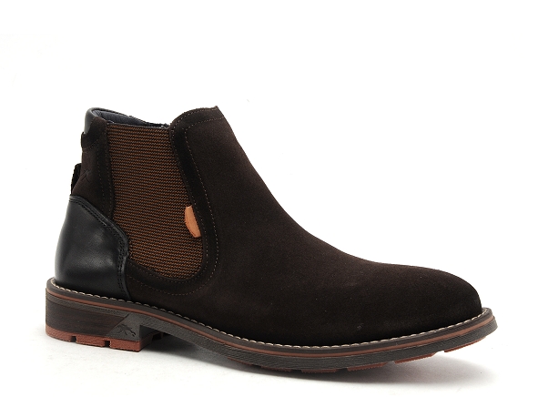 Fluchos boots bottine homme f1343 marron