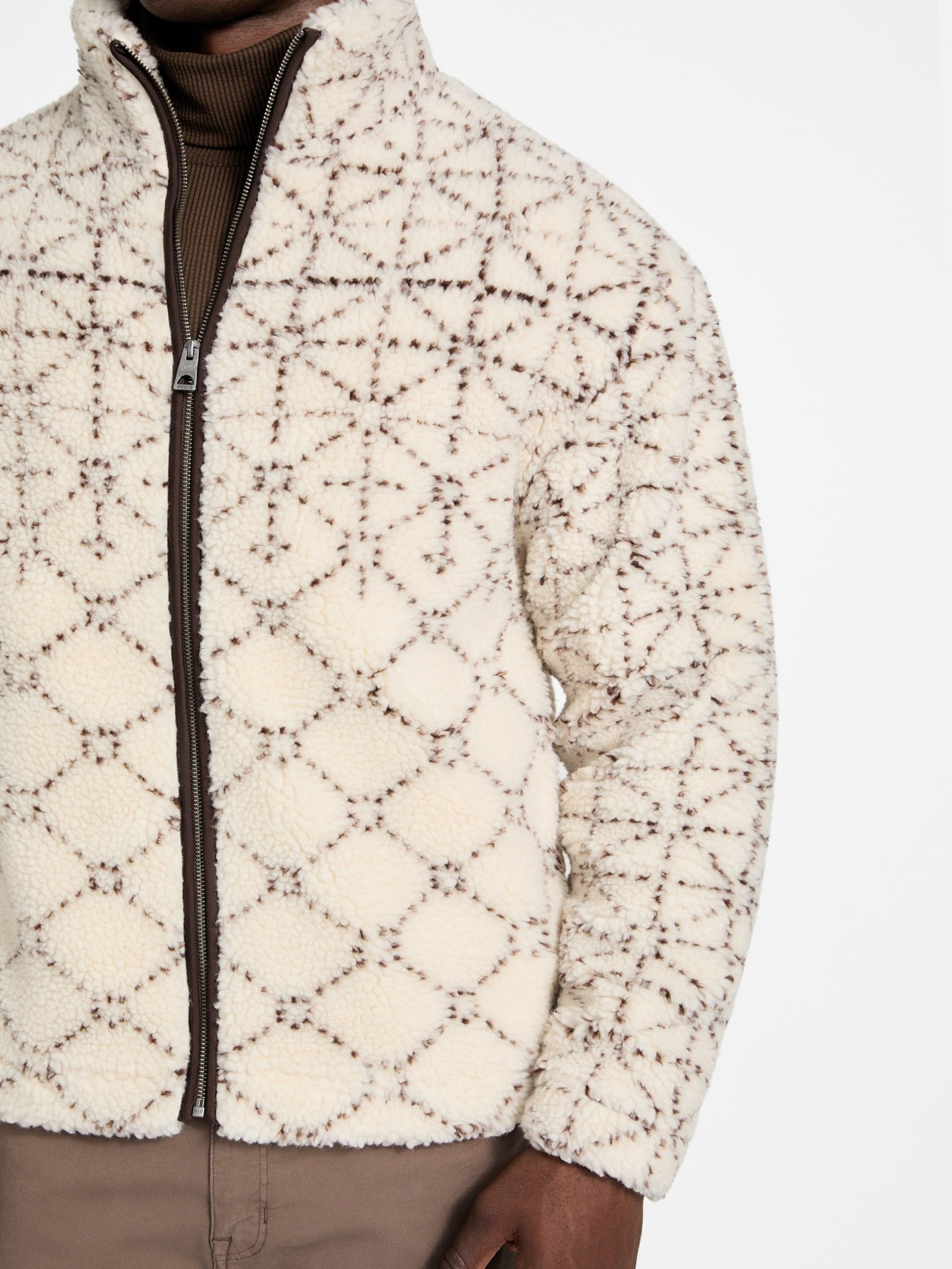 Jaqueta Eco Soldier Sherpa Jacquard