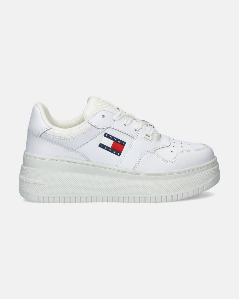 Tommy Jeans TJW Retro Basket Lage sneakers  - wit
