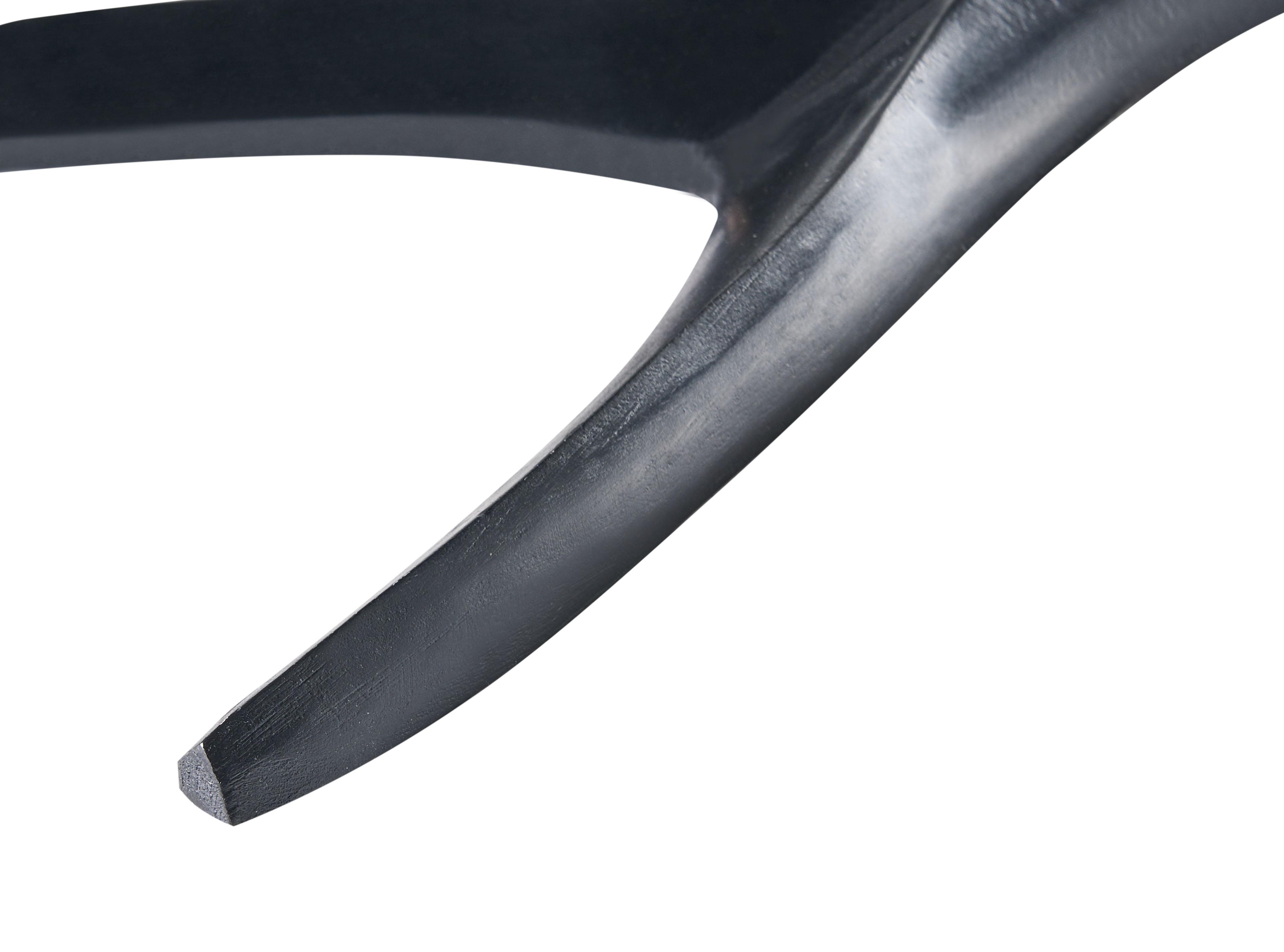 Set van 3 hangende decoraties Eland gewei AUCHI Mangohout 52/30/25 cm Meerkleurig