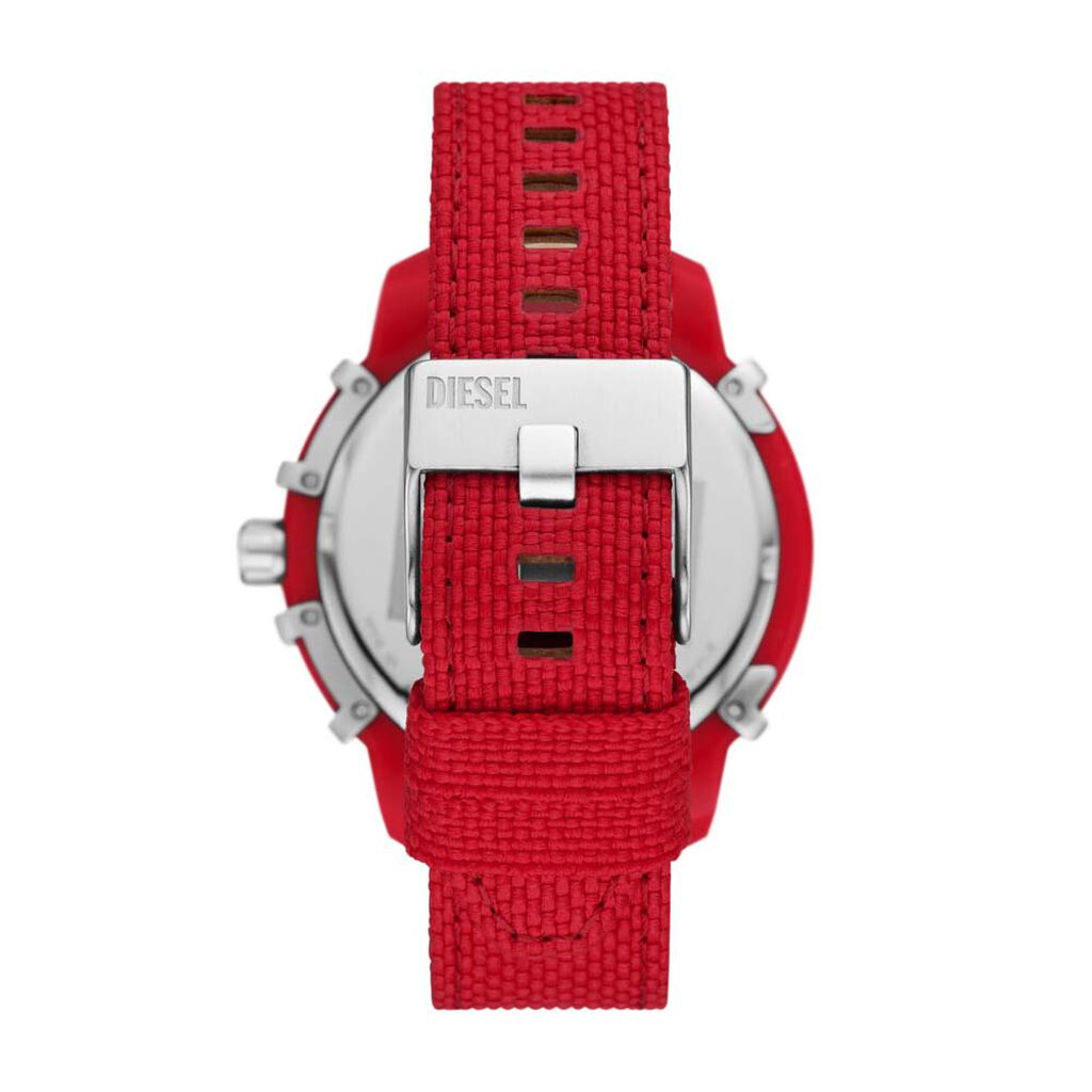 Montre Diesel Fossil Griffed Rouge