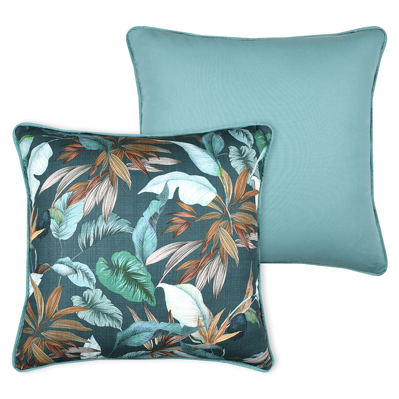 Stof Coussin Seneca Aquitaine vert - 50x50 cm