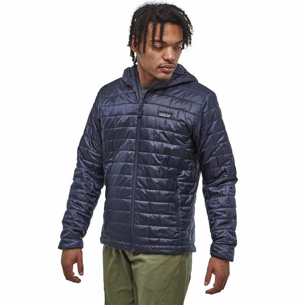 Doudoune randonnée PATAGONIA M'S NANO PUFF HOODY CLASSIC NAVY