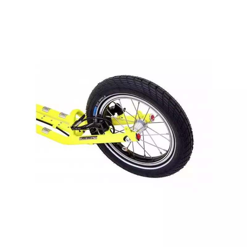 Footbike KOSTKA REBEL MAX KID (G5) - Neon Lemon