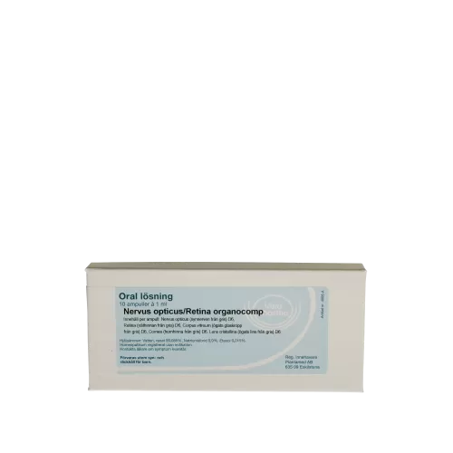 Allergica Nervus opticus/Retina organocomp - 10 x 1 ml
