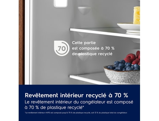 ELECTROLUX - Réfrigérateur encastrable 1 porte ERD6DE18S4, Série 600, 310 litres, Dynamic Air