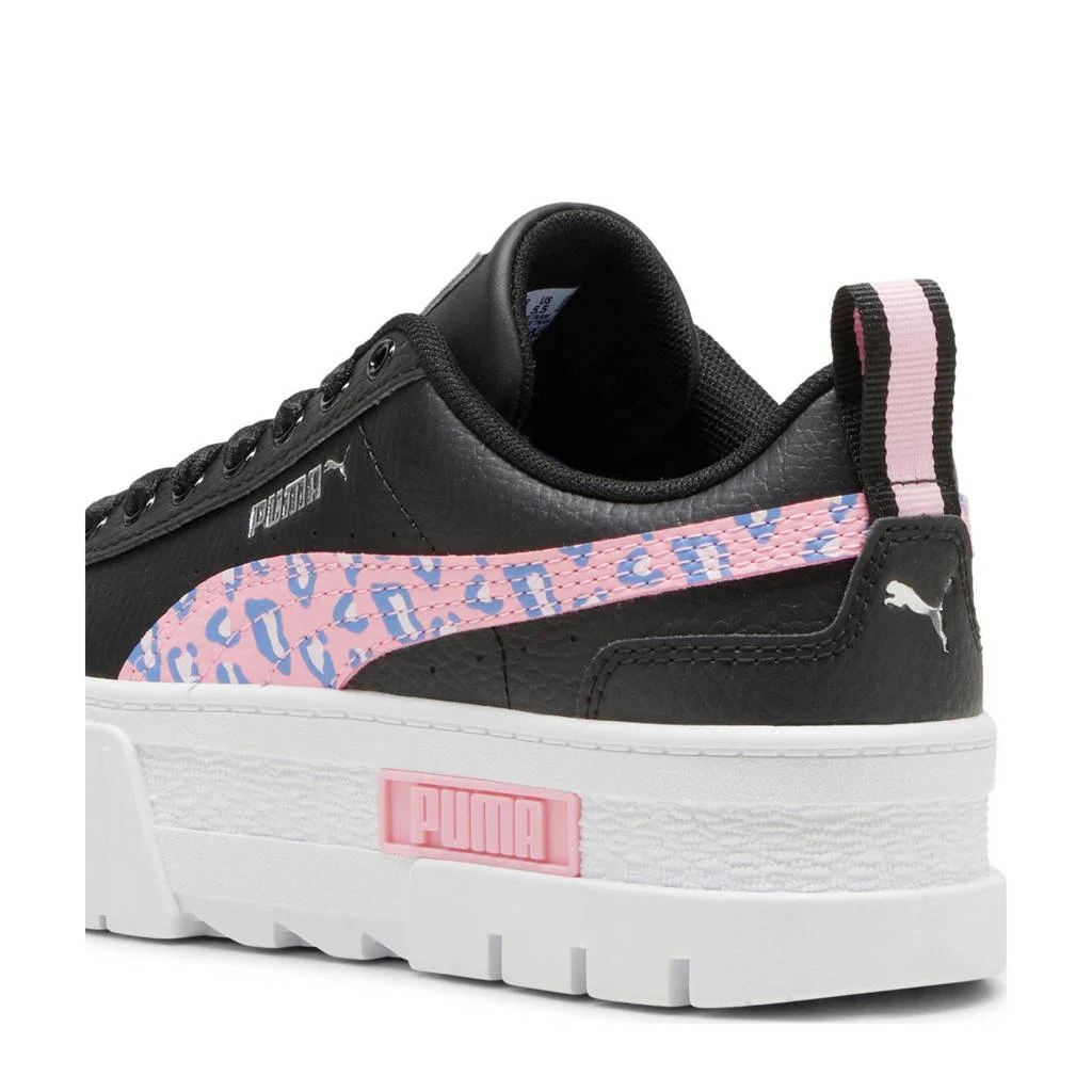 Puma Wildsneakers zwart/roze/lila