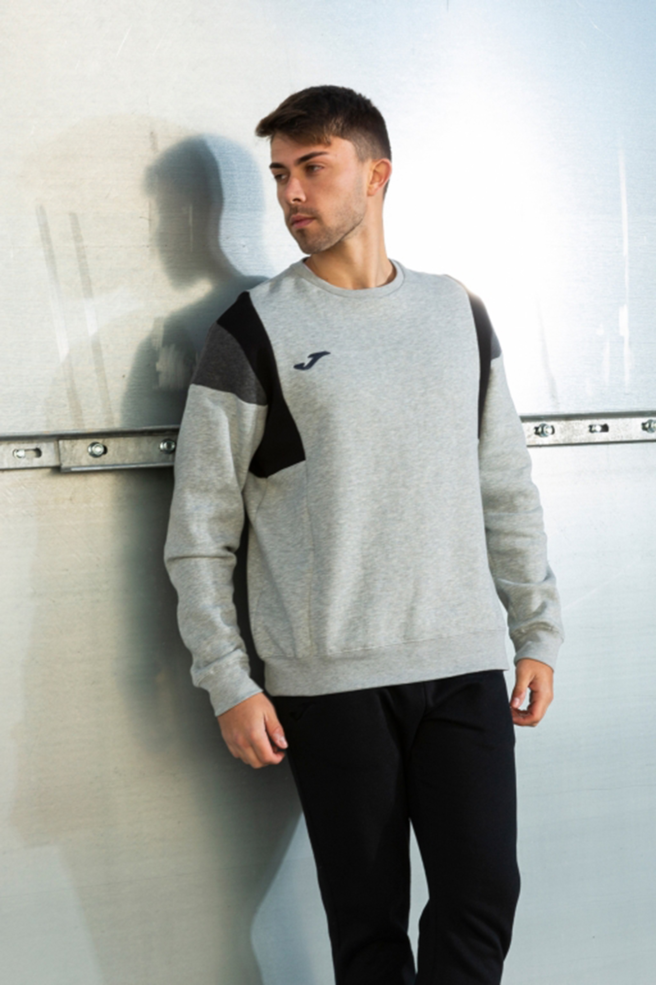 Moletom Comfort Cinza Mesclado
