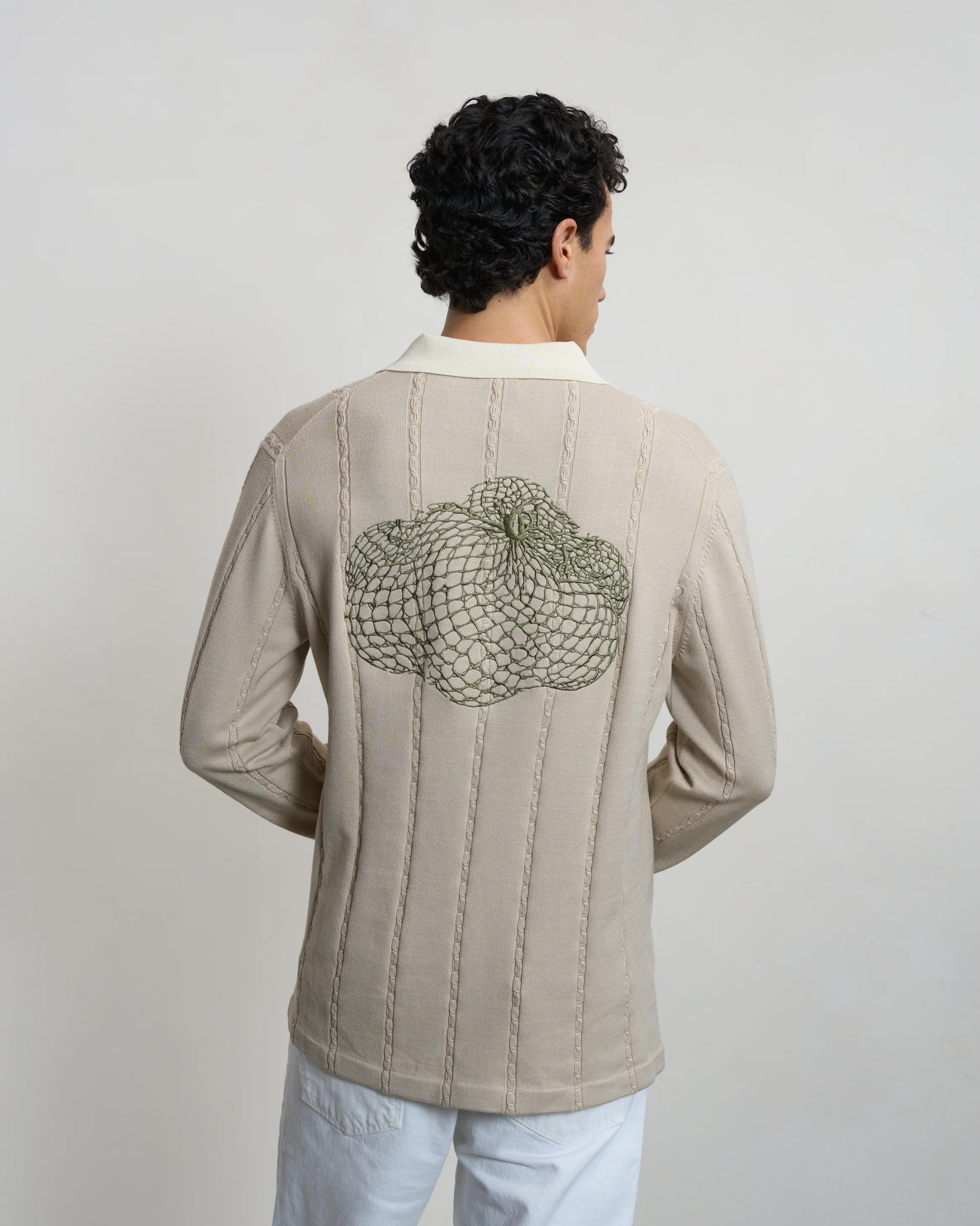 Knit Football Jersey Peyote