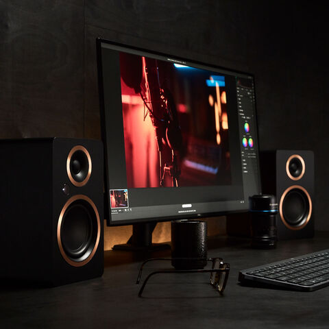 Argon Audio FENRIS A4 – compacte, actieve luidspreker Wit