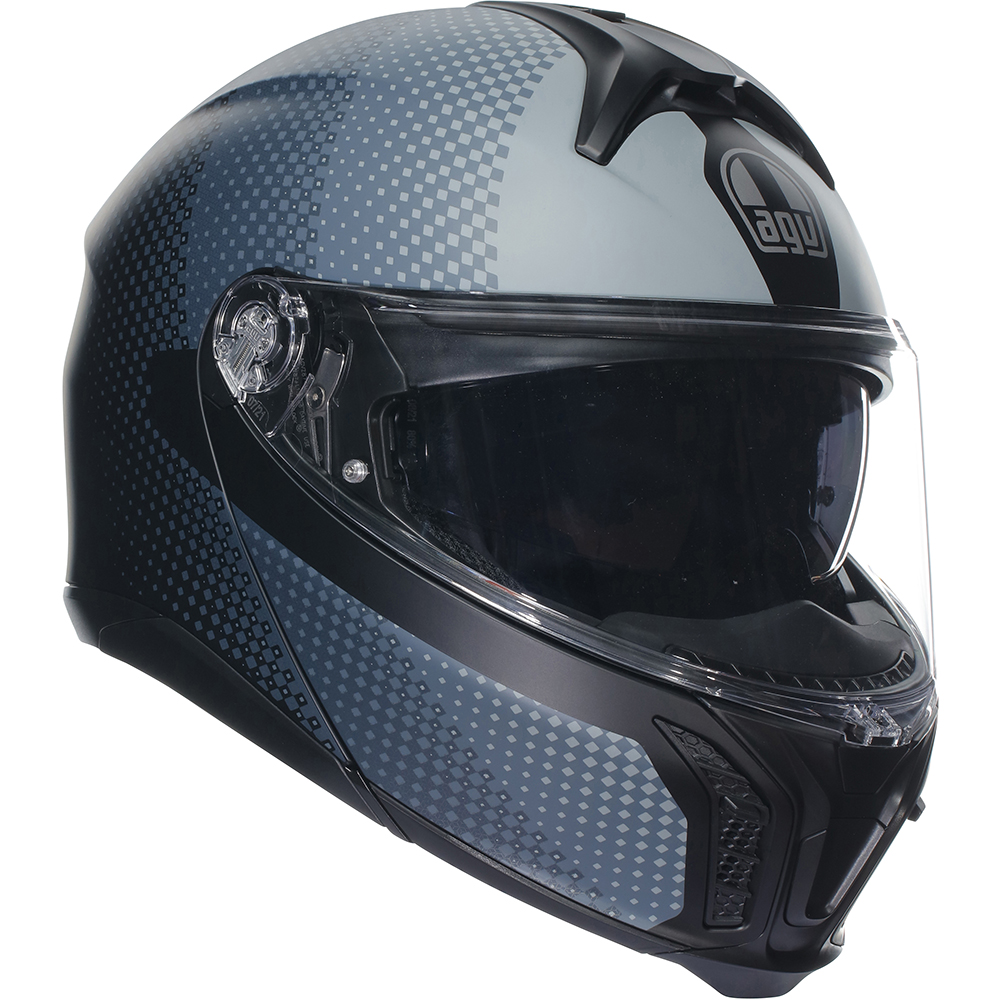 AGV - Casque Tourmodular Textour Gris / Noir Mat