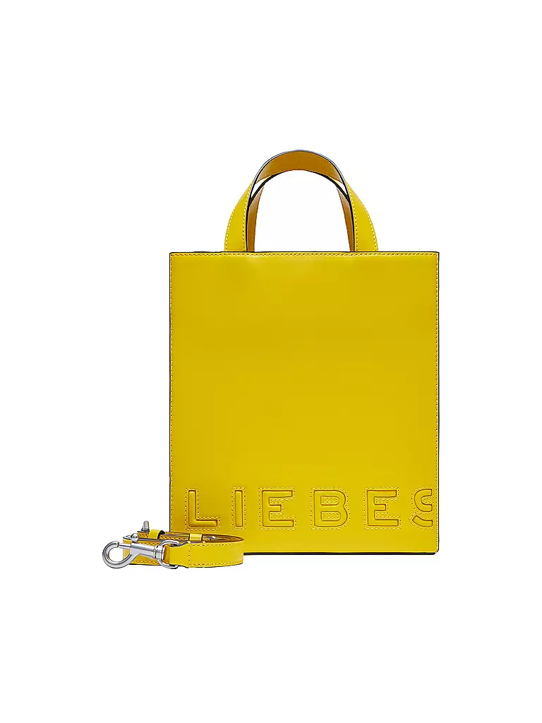 LIEBESKIND BERLIN Ledertasche - Tote Bag Small gelb