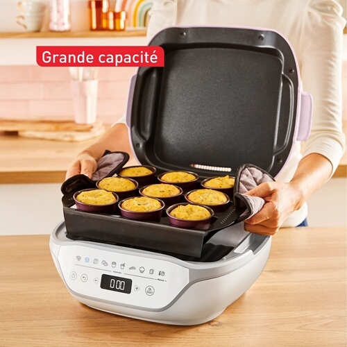 Machine à gâteaux Tefal CAKE FACTORY INFINITY, APPAREIL A GATEAU, MACHINE A PAIN, YAOURTIERE, 9 PROGRAMMES KD850110