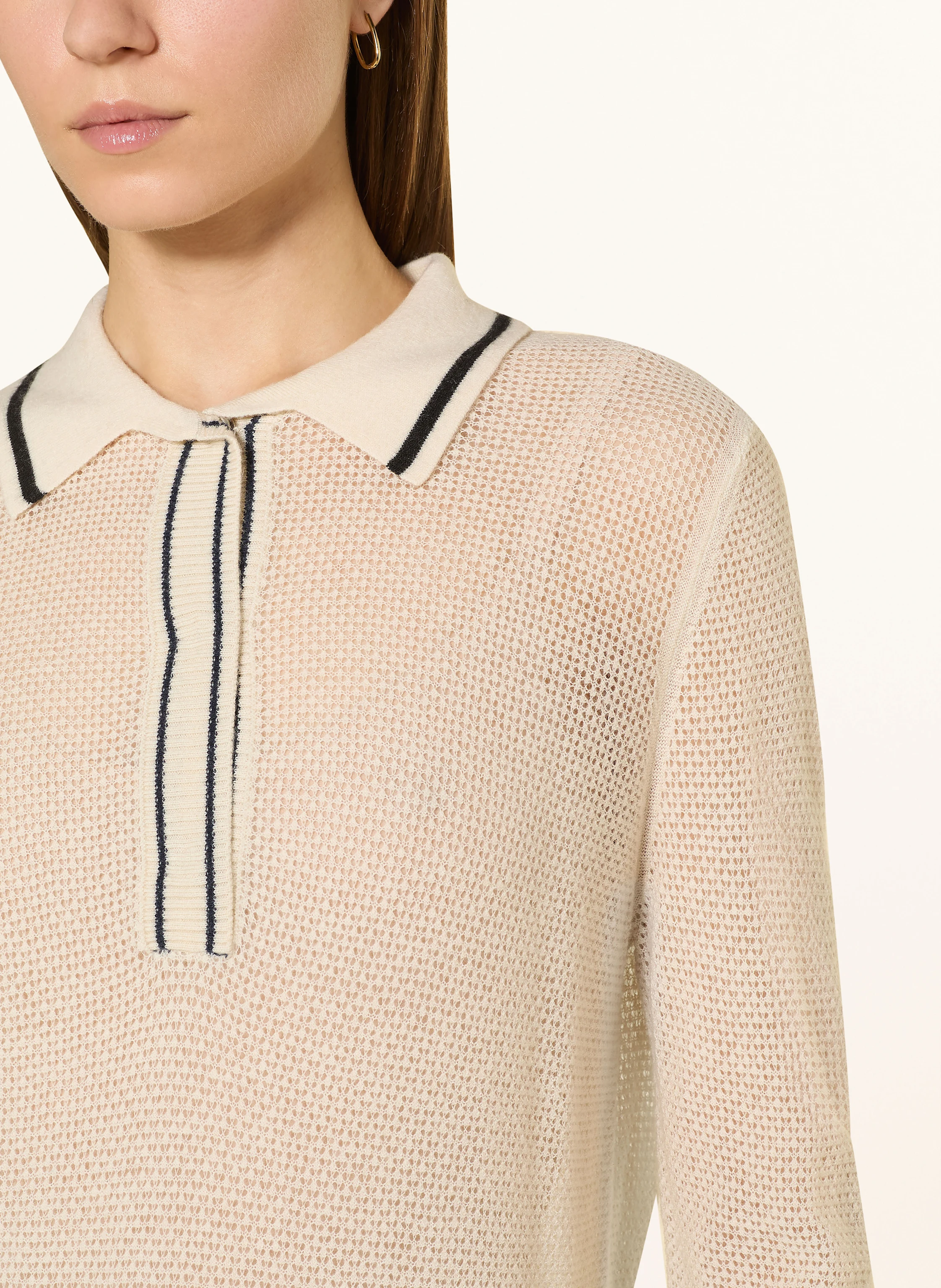REISS Strick-Poloshirt