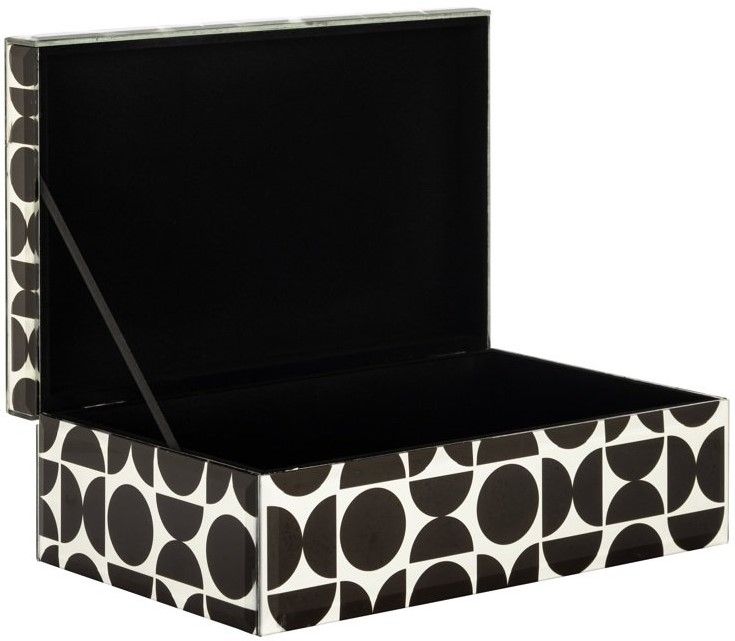Juwelenbox Zwart Groot 212162 Vivian B28 x D18 x H10 cm