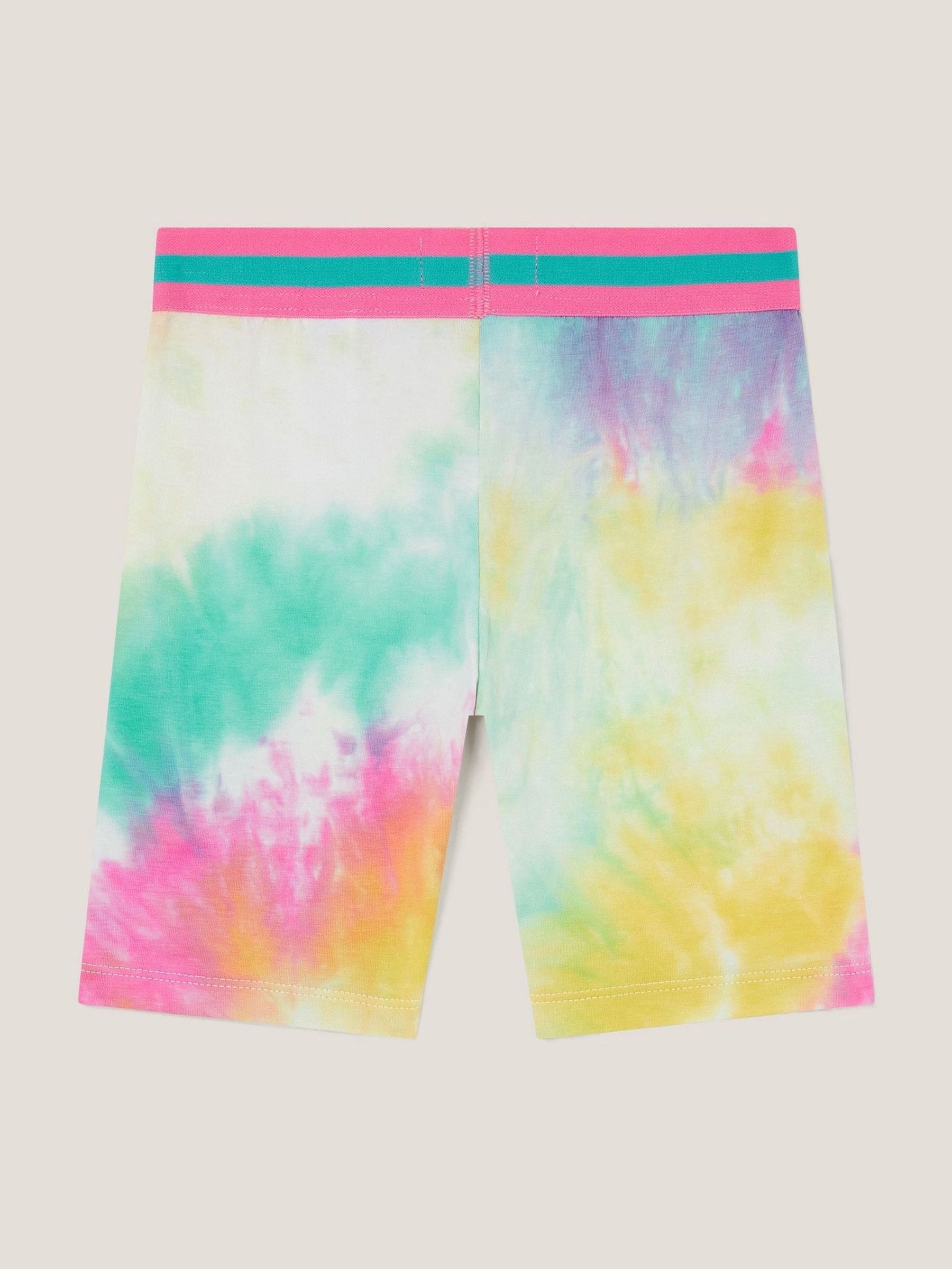 Monsoon Tie-Dye Cycle Shorts
