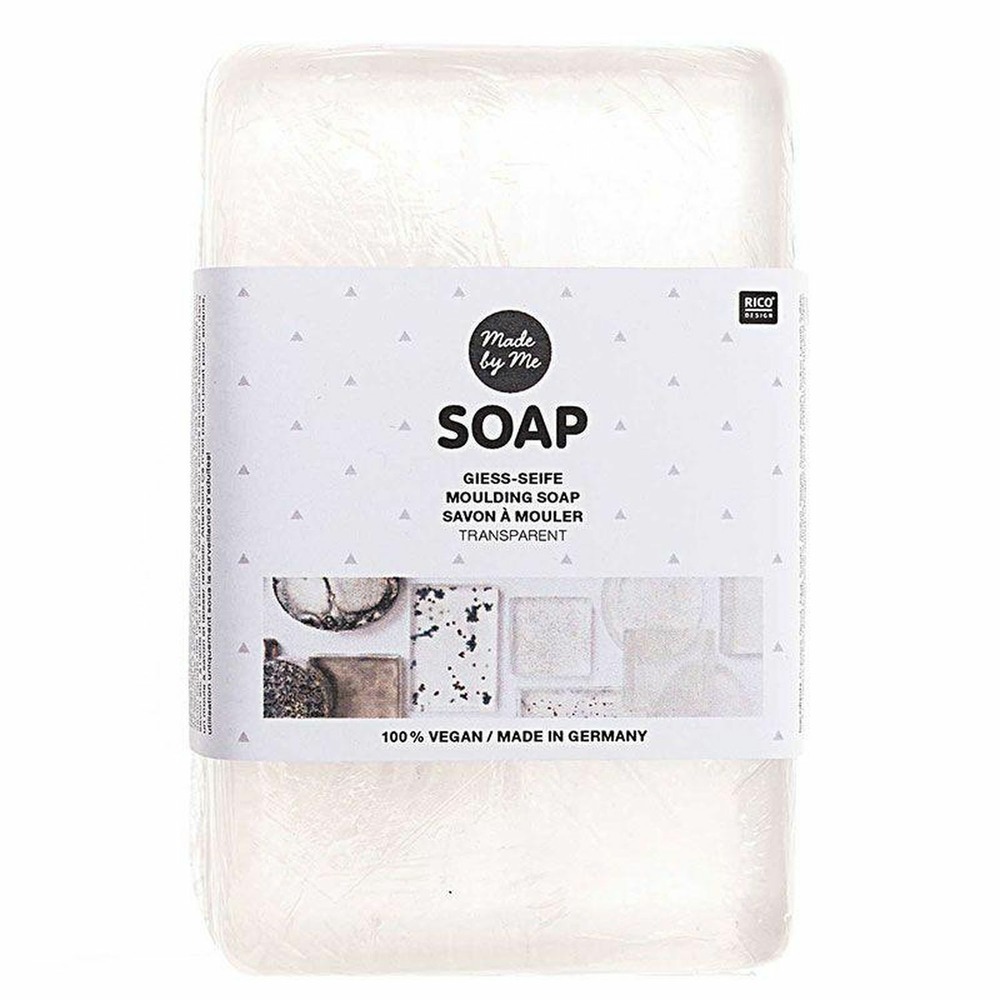 3 savons à mouler transparents 100% vegan x 250 g