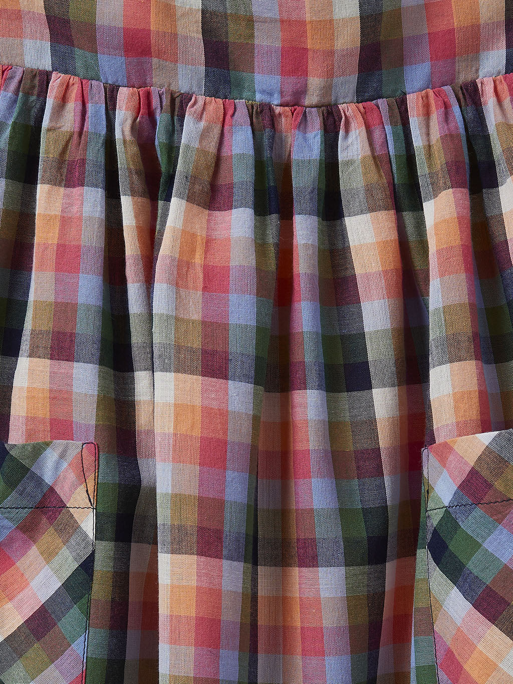 Robe bain de soleil Fille en madras