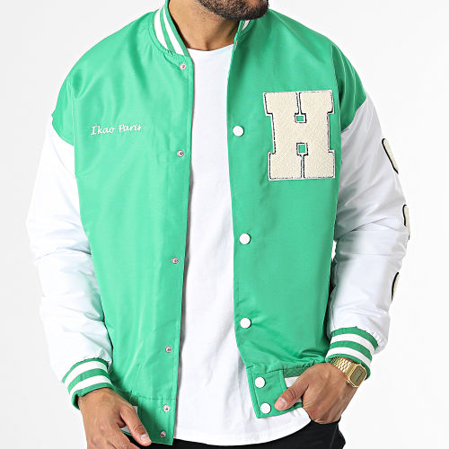 Veste Teddy LL2019-H Vert