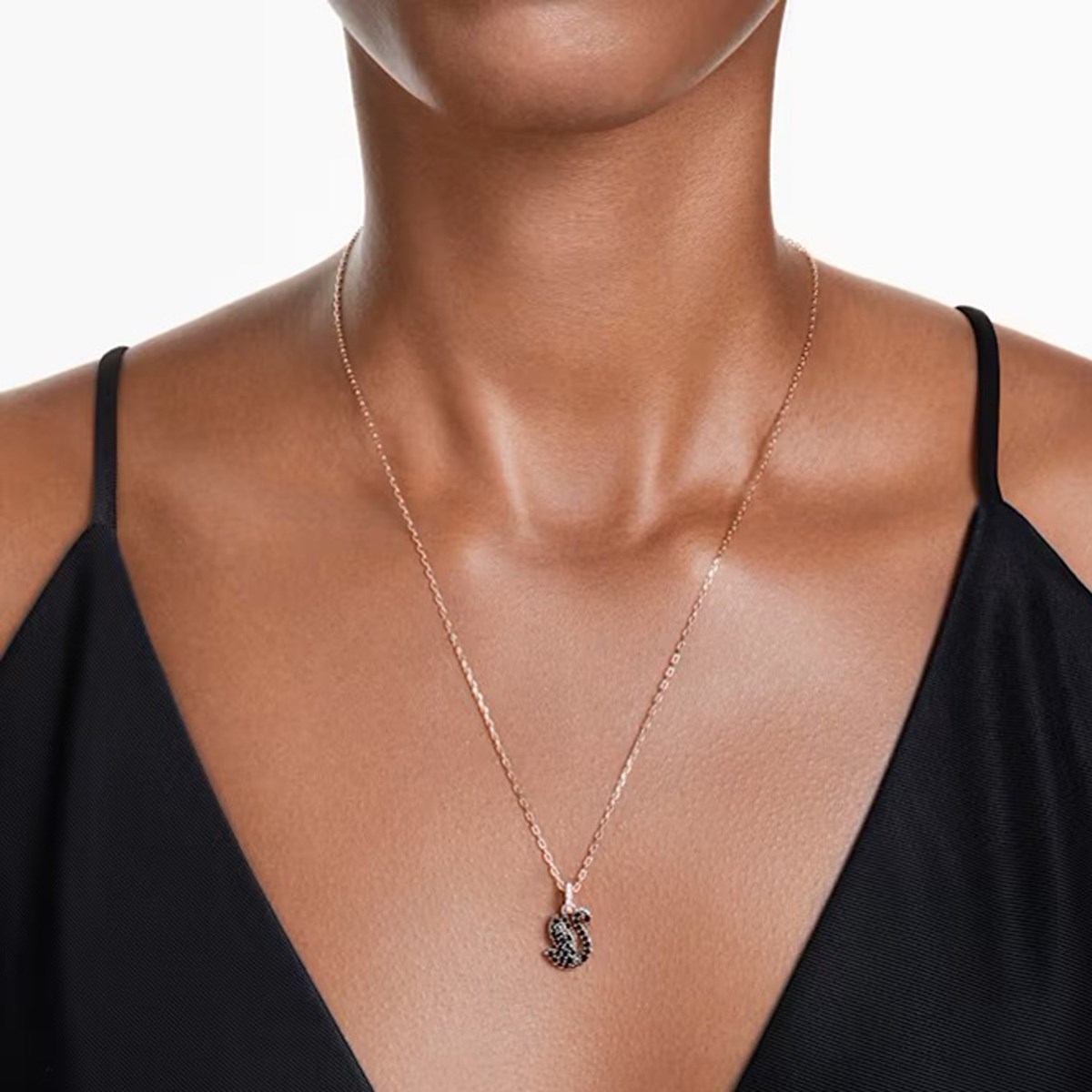 Pendentif Swarovski Iconic Swan petit cygne noir