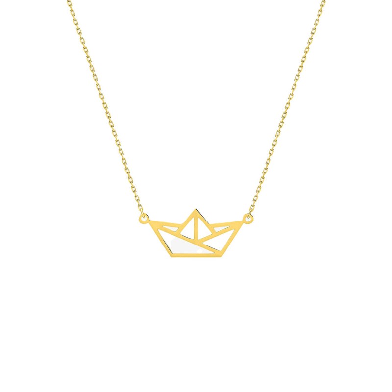 Collier Femme - Or 18 Carats - Longueur : 42 cm