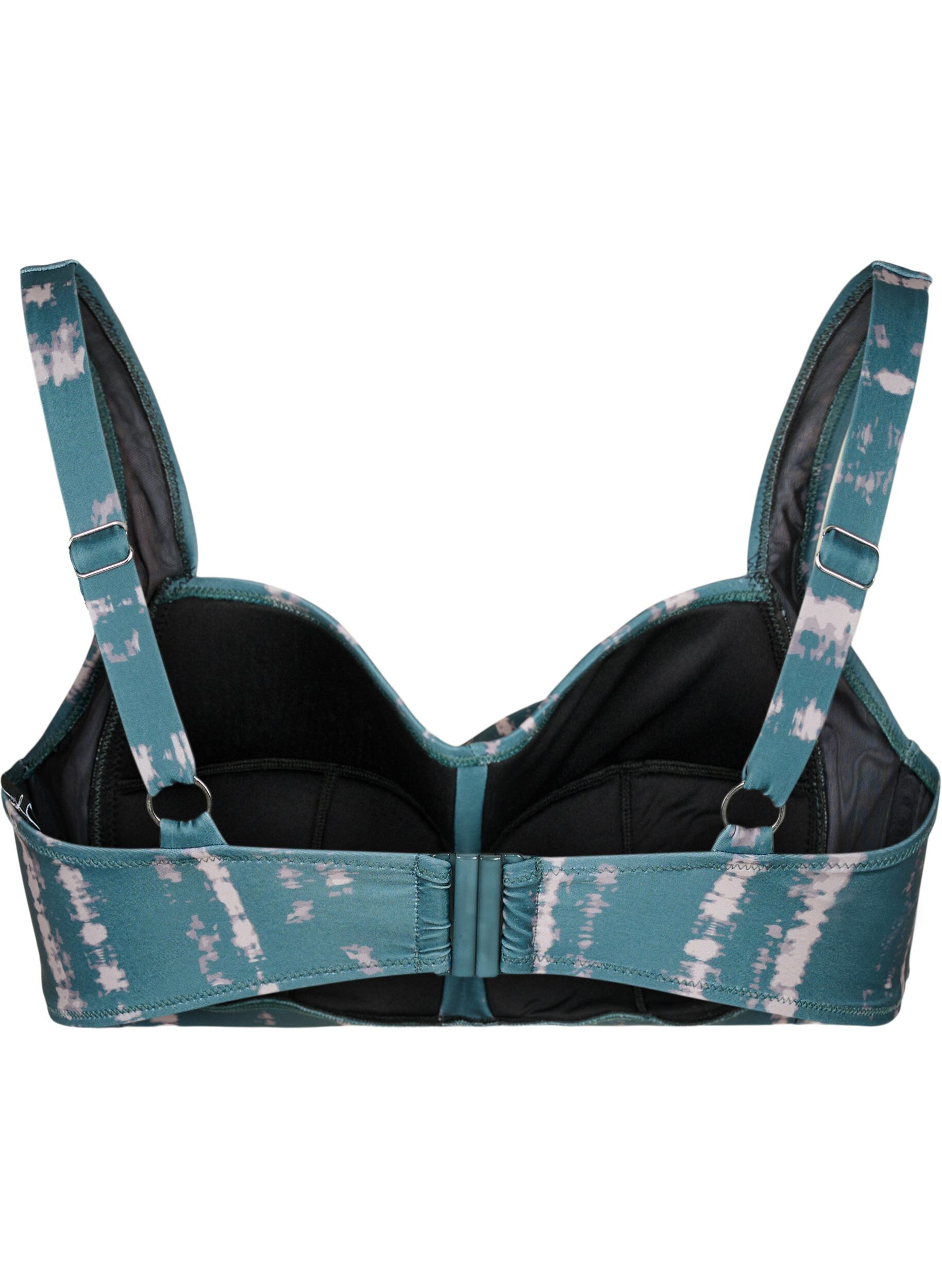 Printet bikini overdel