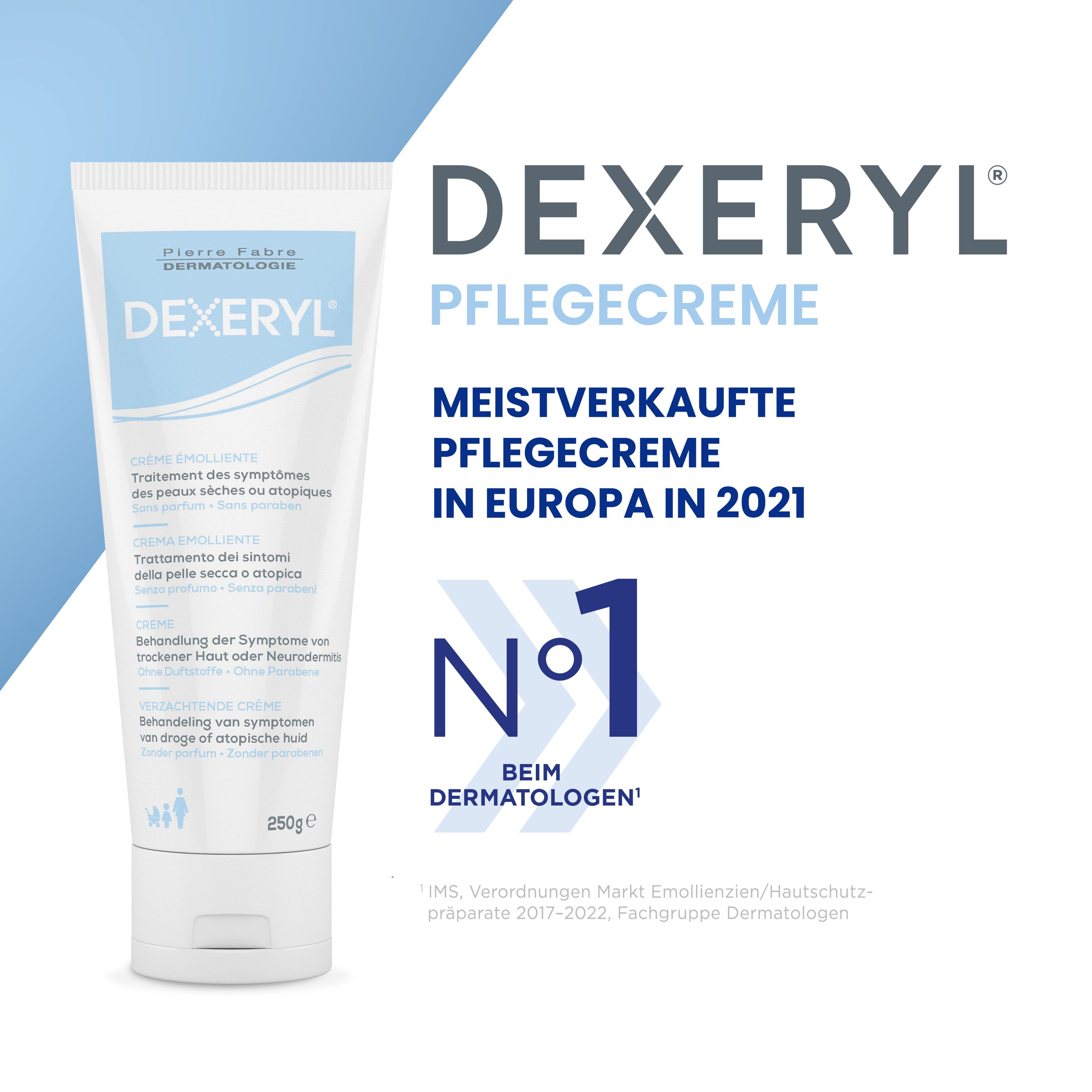 DEXERYL® Creme - Medizinische Hautpflege für trockene Haut