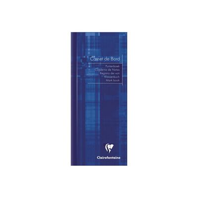 Clairefontaine - Carnet de bord enseignant - 8,5 x 20 cm - 32 pages - disponible dans différentes couleurs
