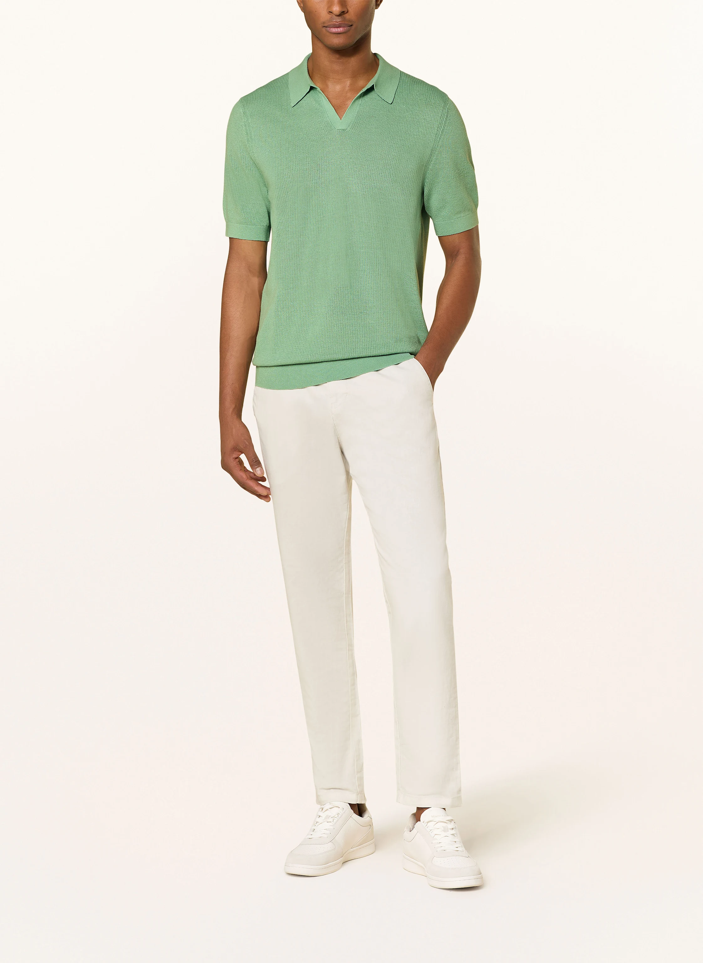 OLYMP Strick-Poloshirt Casual comfort fit