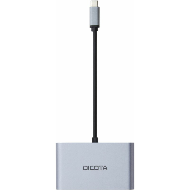 DICOTA D32064 station d'accueil Tablette/Smartphone/ordinateur portable Argent