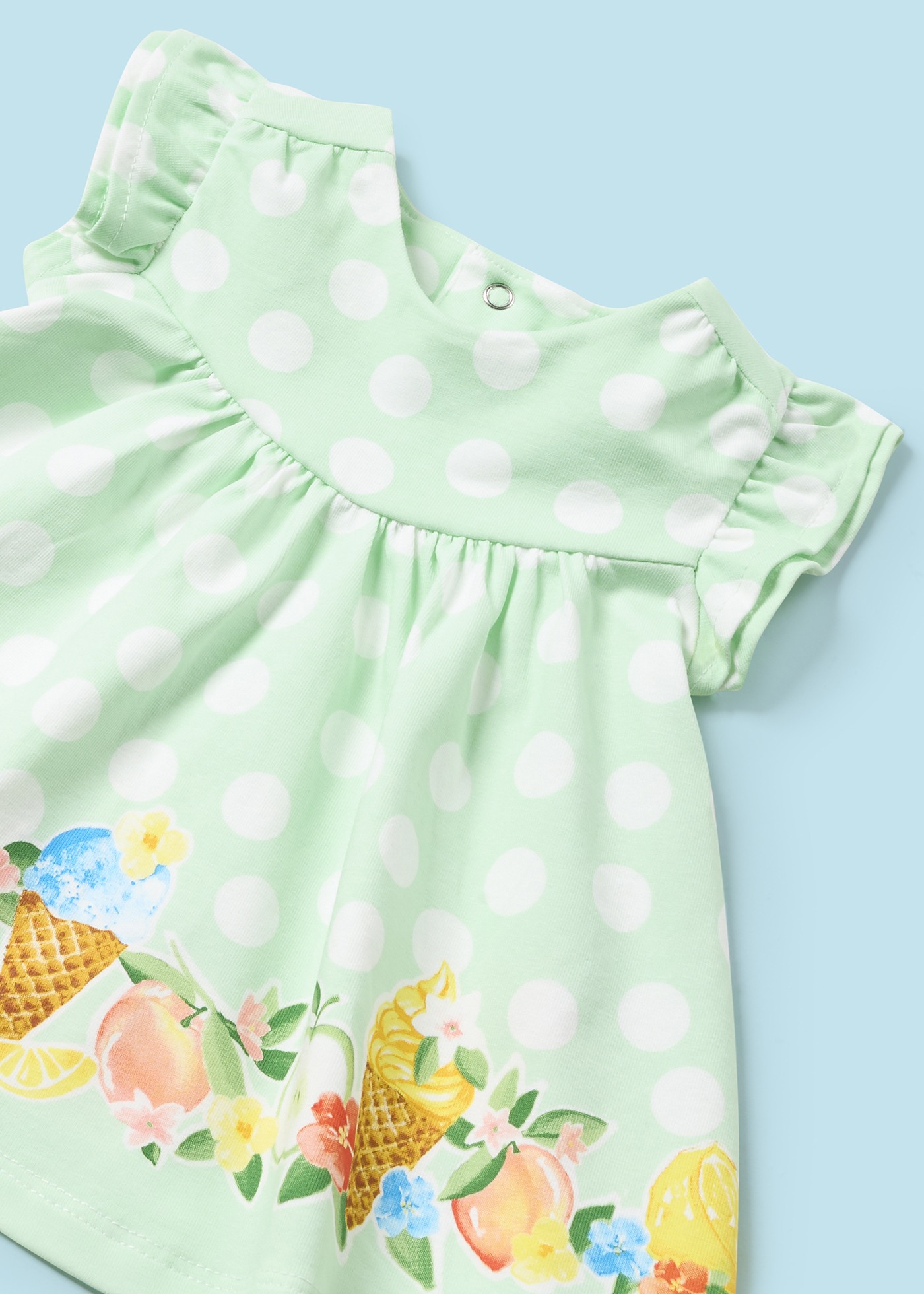 Vestido Better Cotton Newborn Nectar Printed