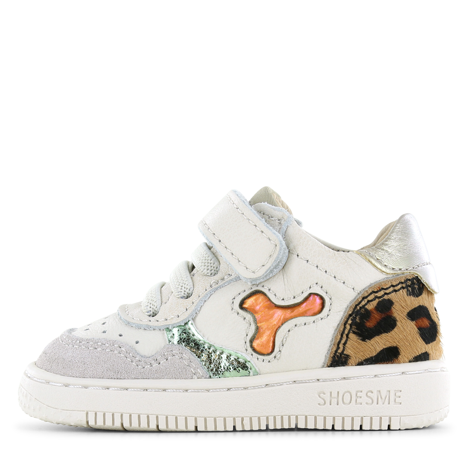 Shoesme beige leopard Sneaker