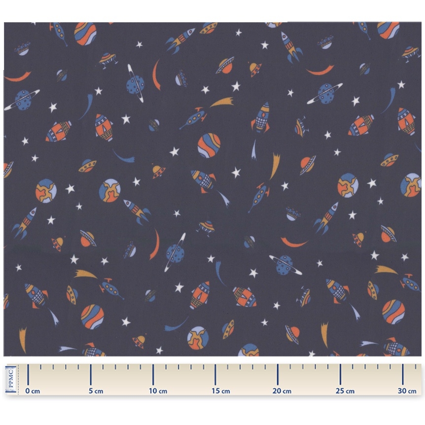 Tissu Enduit Au Mètre Cosmo