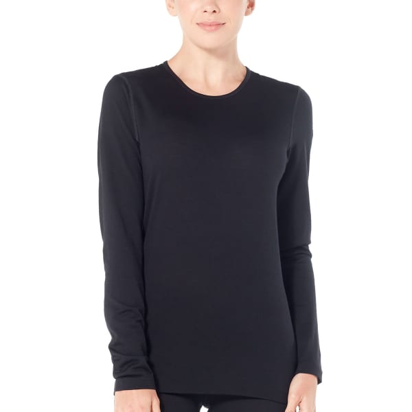 T-shirt thermique ICEBREAKER 200 OASIS LS CREWE W BLACK