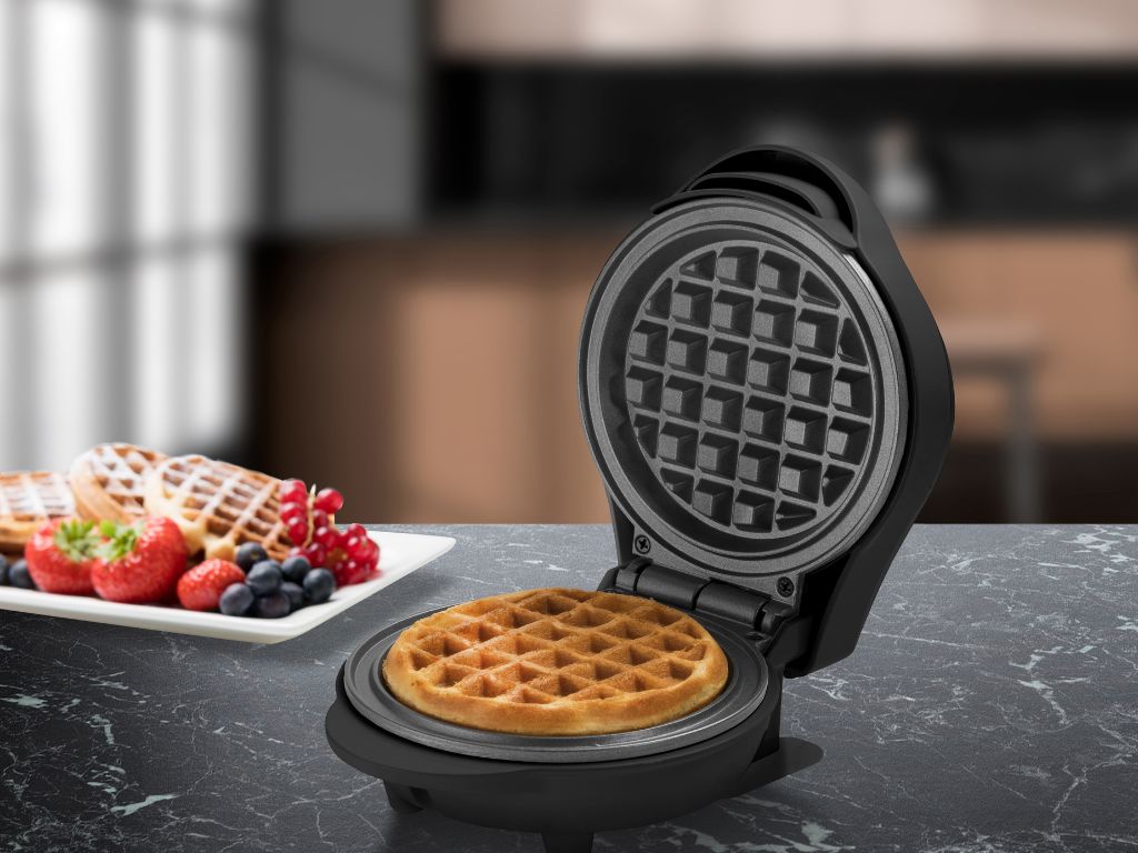 Bestron AMW500Z mini wafelijzer - Klassieke wafels