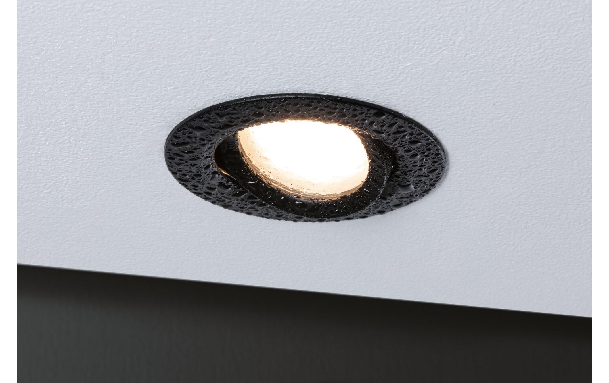 Einbauleuchte Nova Plus Basisset schwenkbar Schwarz<br>LED Einbaustrahler