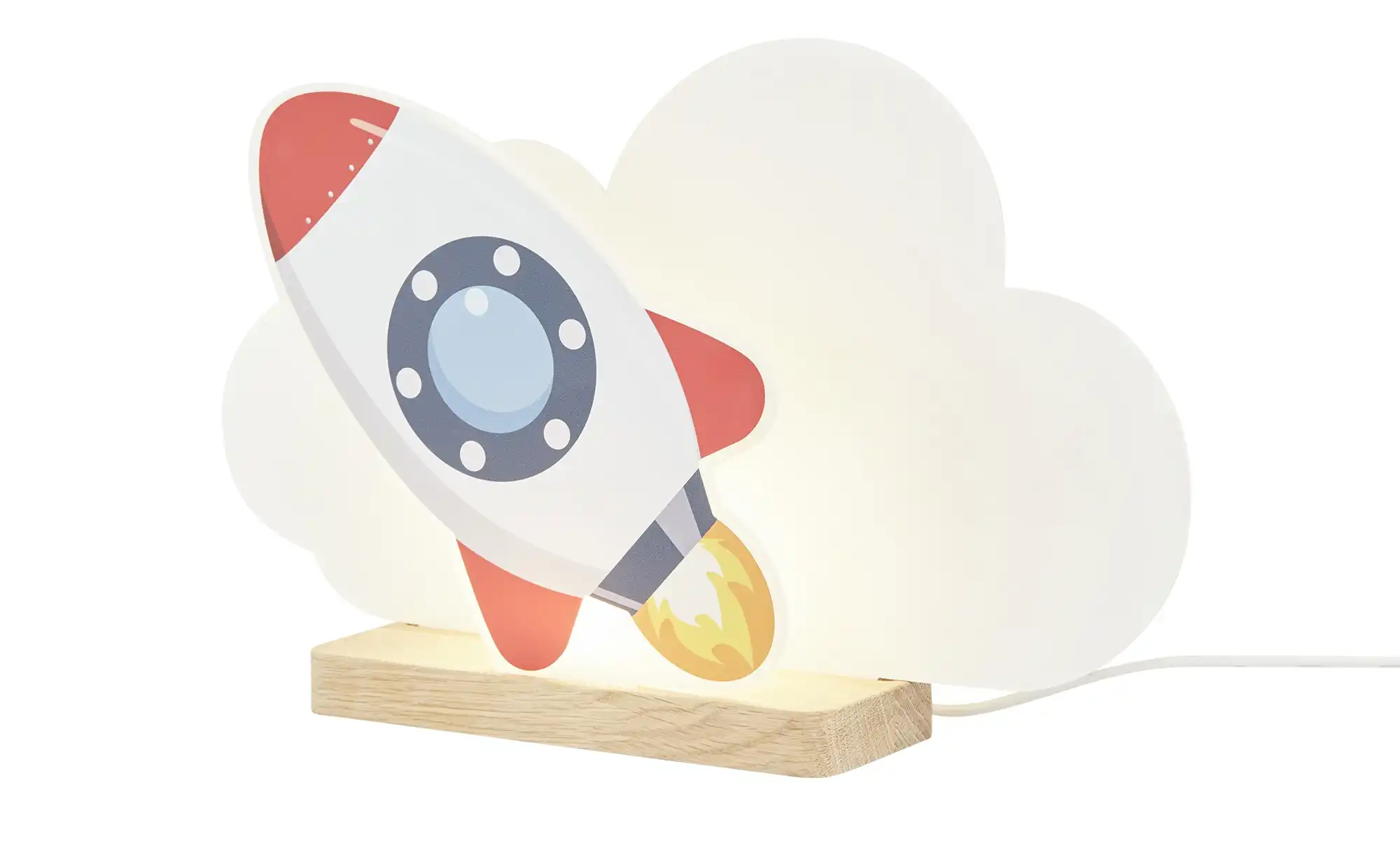 LED-Tischleuchte, Rakete