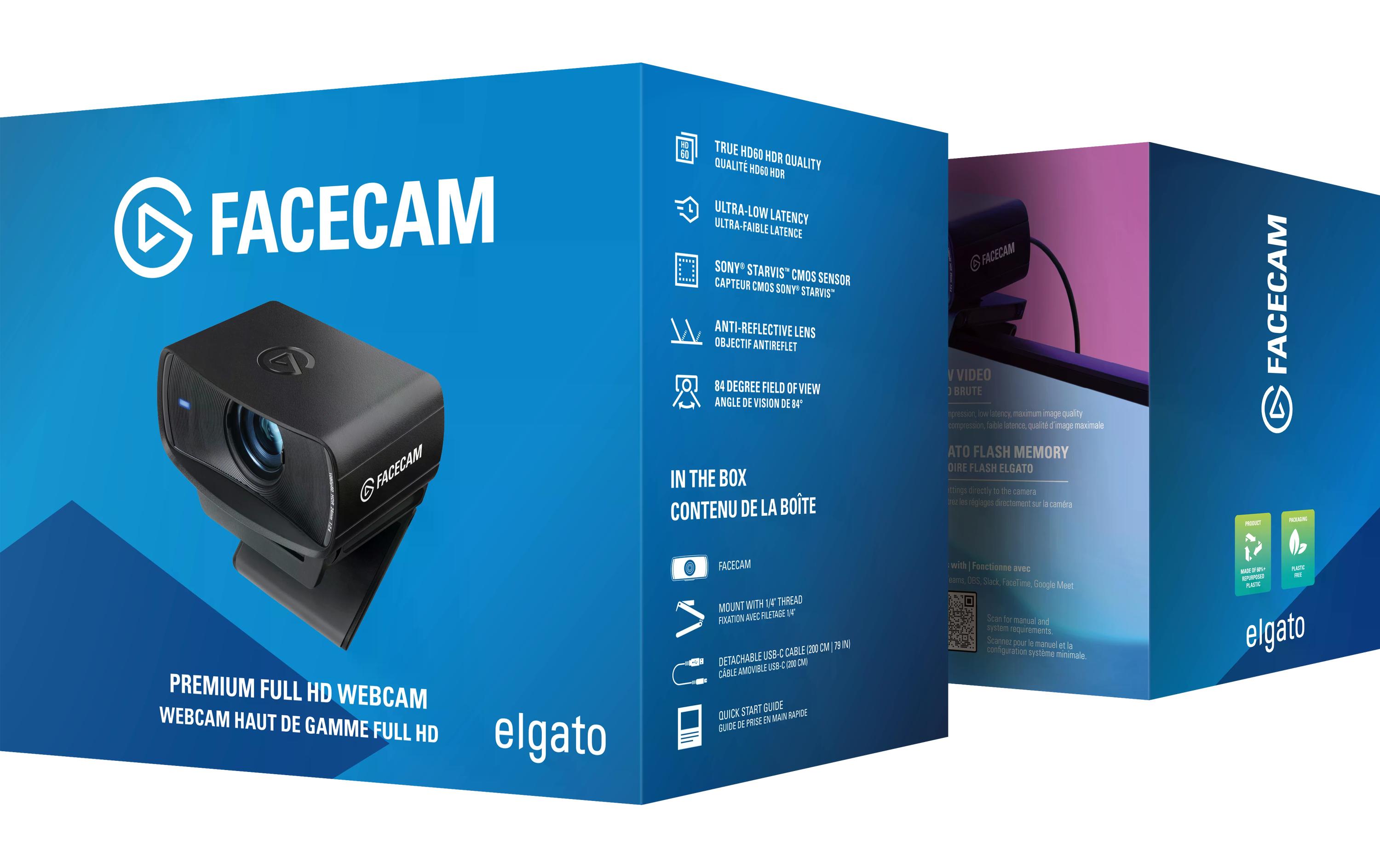 Webcam Facecam MK.2<br>HDR fähige Full HD-Webkamera für professionelle Leistung bei schlechten Lichtverhältnissen