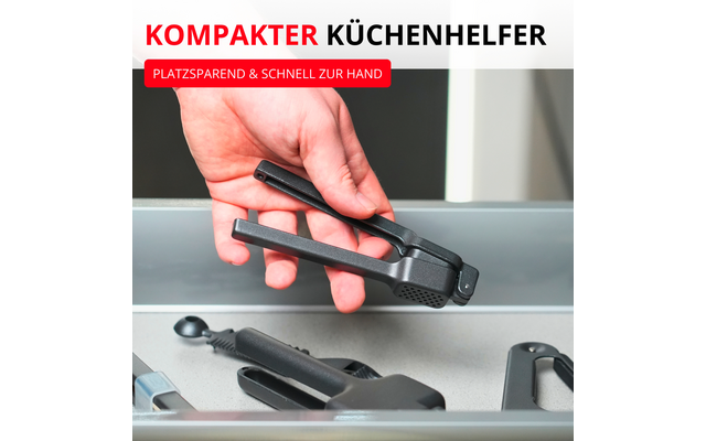 Westmark Biopress Knoblauchpresse Black Edition