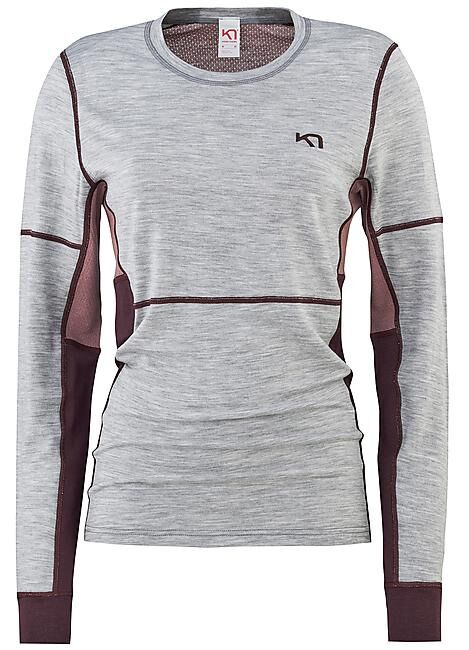 KARI TRAA - T-SHIRT ML LAM LS W