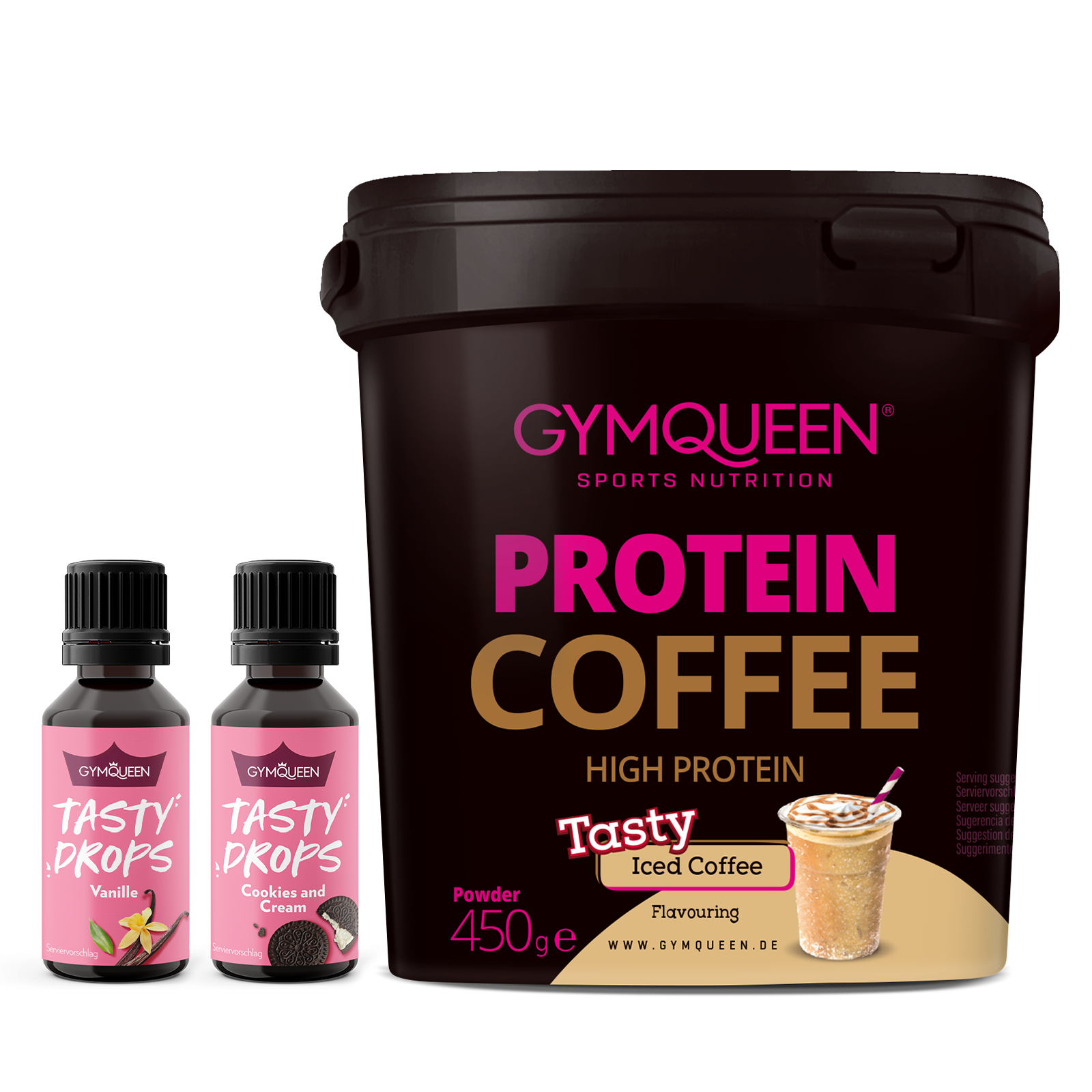 Protein Coffee + 2x Tasty Drops