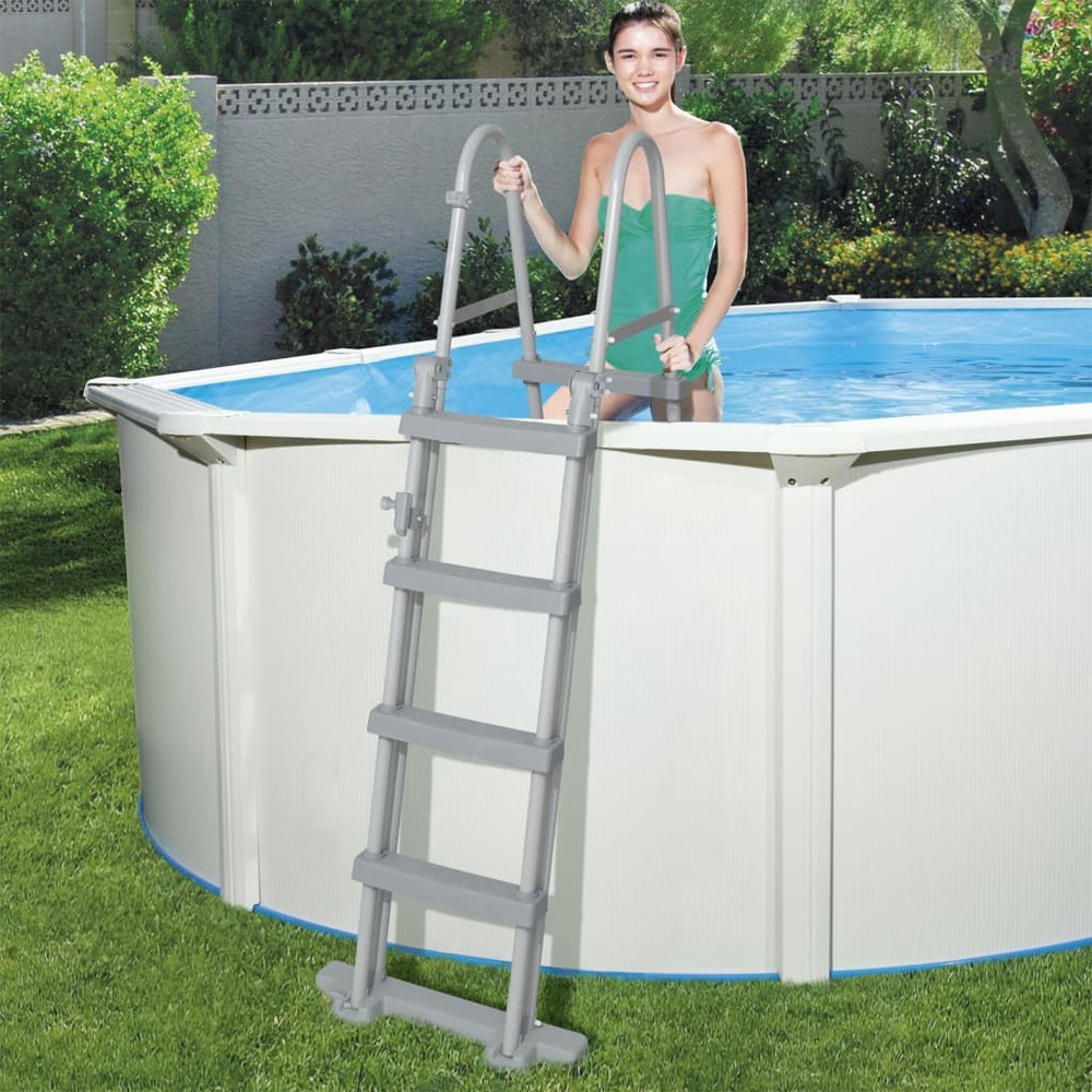 Piscine encadrée hors sol ovale hydrium 610x360x120 cm
