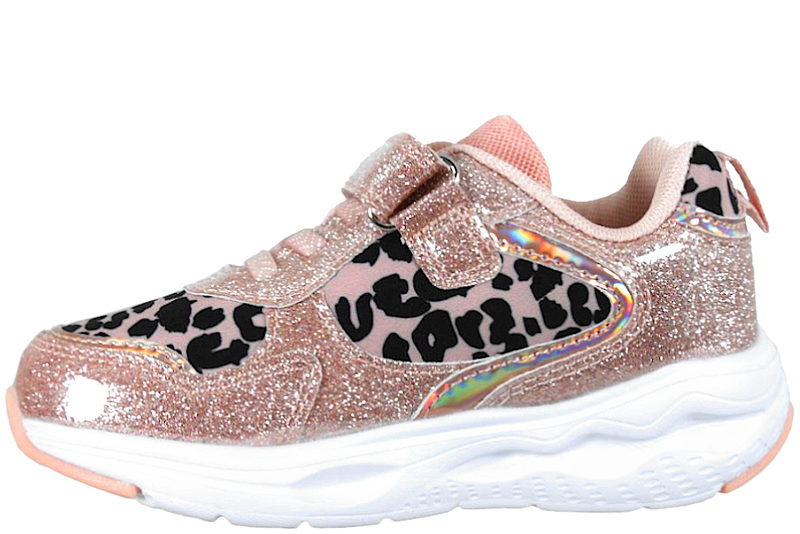 ZIGZAG CERTINY KIDS SHOE PINK LEOPARD