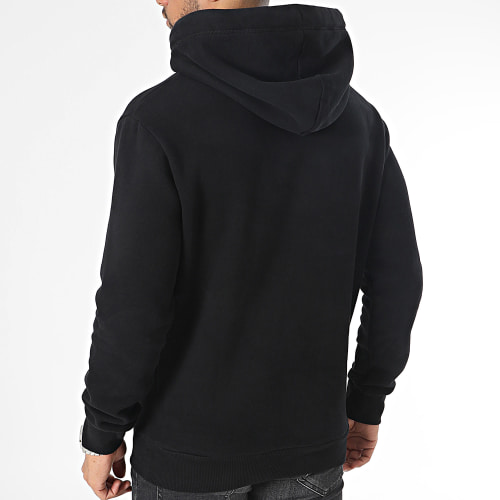 Sweat Capuche Essential Logo Noir