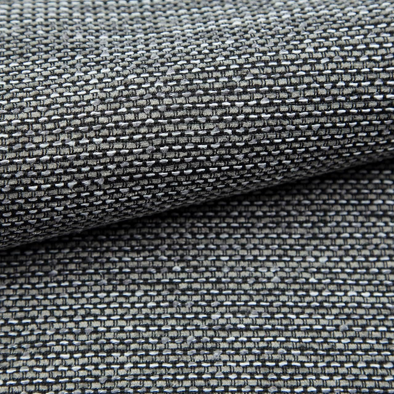 JAKARTA Ecksofa mit Schlaffunktion in Lederoptik, Dunkelgrau / Anthrazit - Moderne Eckcouch in L-Form mit verstellbaren Armlehnen - 260 x 103 x 219 cm (B/H/T)